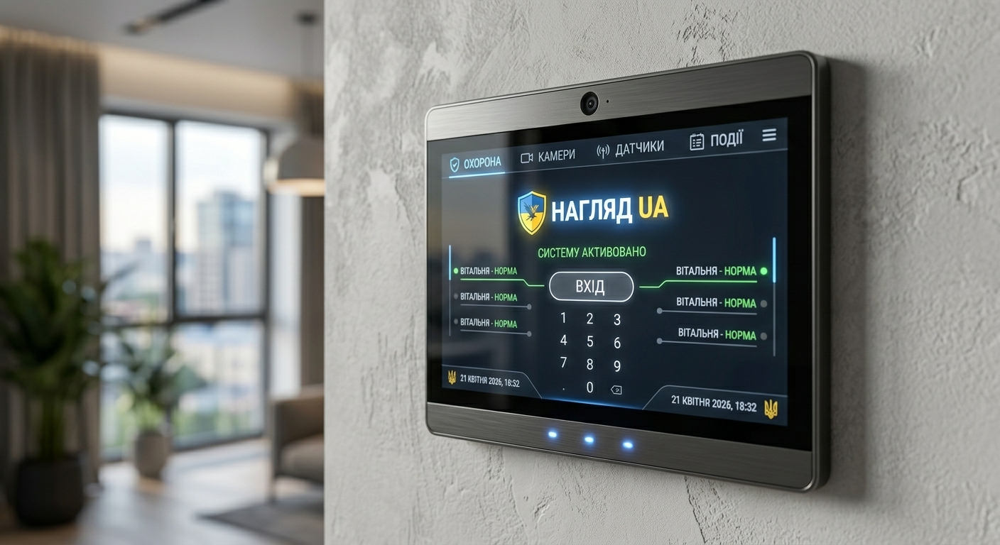 Охоронна сигналізація — контрольна панель