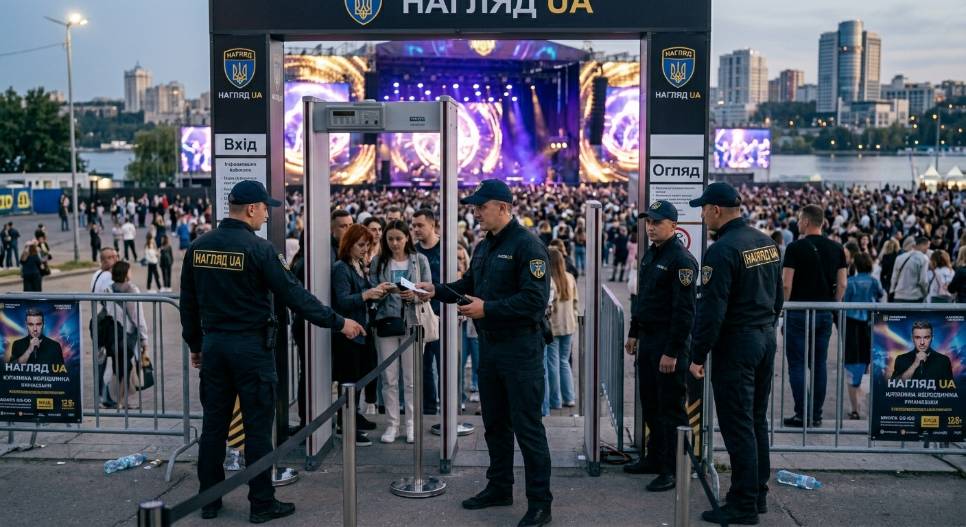 Охорона масового заходу — концерт